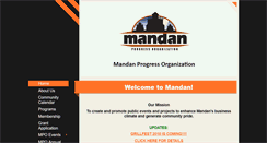 Desktop Screenshot of mandanprogress.org